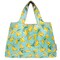 Wrapables Large Foldable Tote Nylon Reusable Grocery Bags, Bananas
